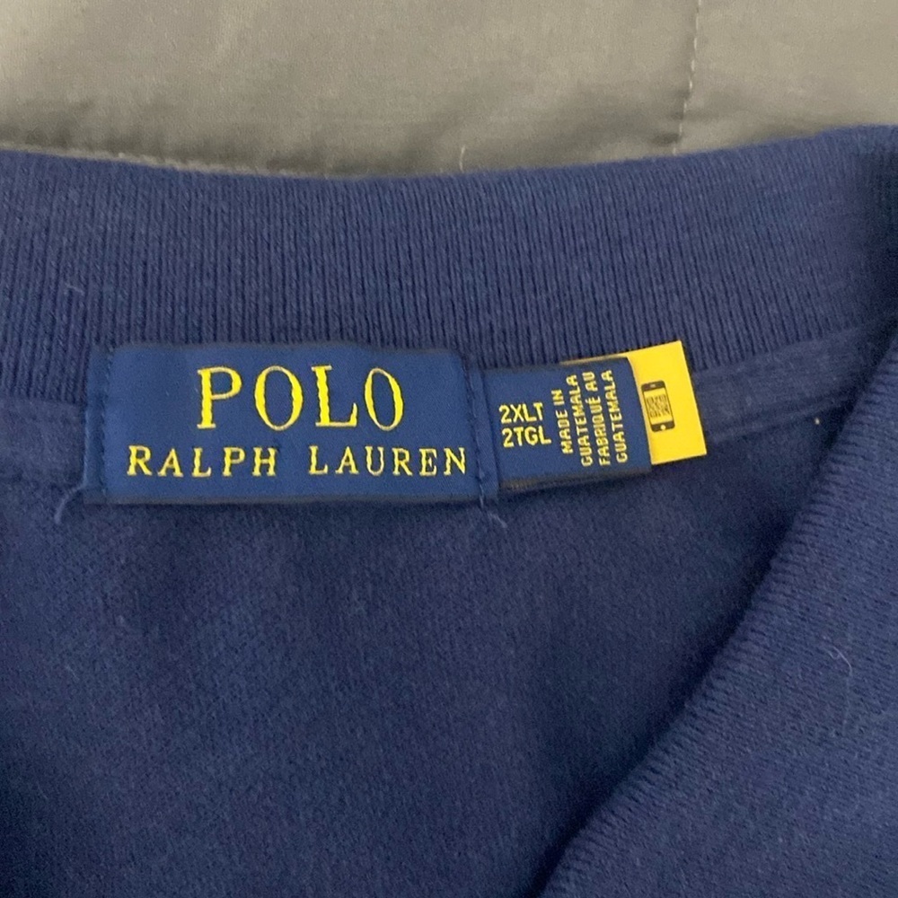 Men’s Ralph Lauren polo. Size 2XLT - Picture 2 of 4
